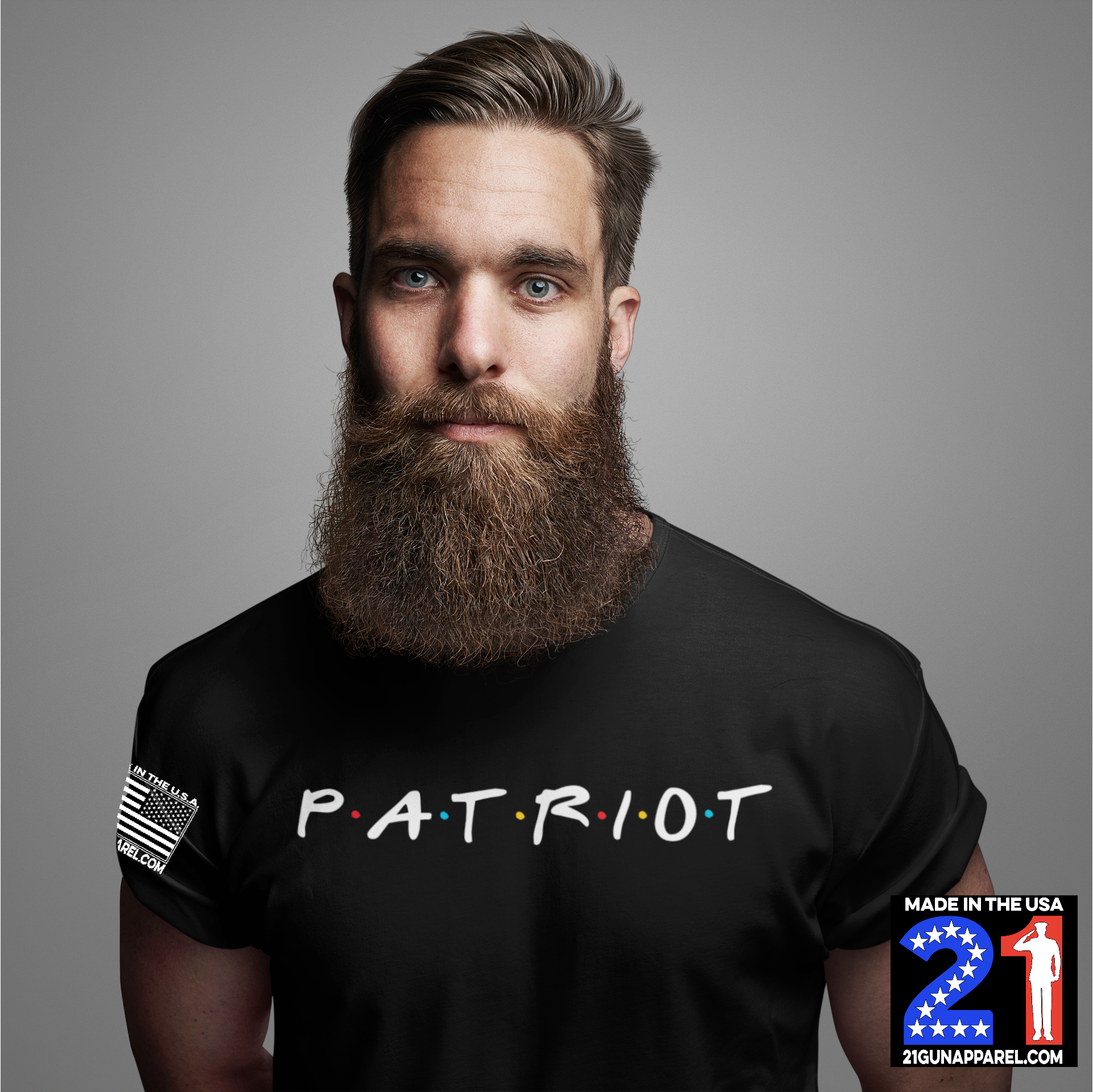 The One With The Patriot T-shirt